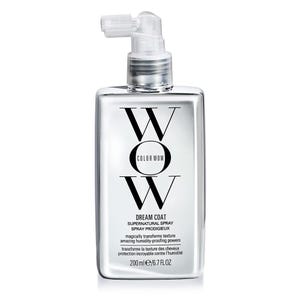 Color Wow Dream Coat is a supernatural spray that transforms hair texture with humidity-proofing powers. The bottle contains 200 ml (6.7 fl oz) of product.