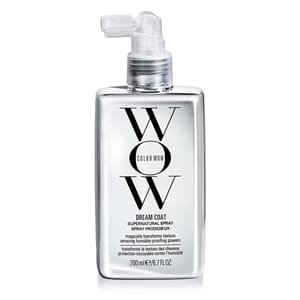 Color Wow Dream Coat is a supernatural spray that transforms hair texture with humidity-proofing powers. The bottle contains 200 ml (6.7 fl oz) of product.