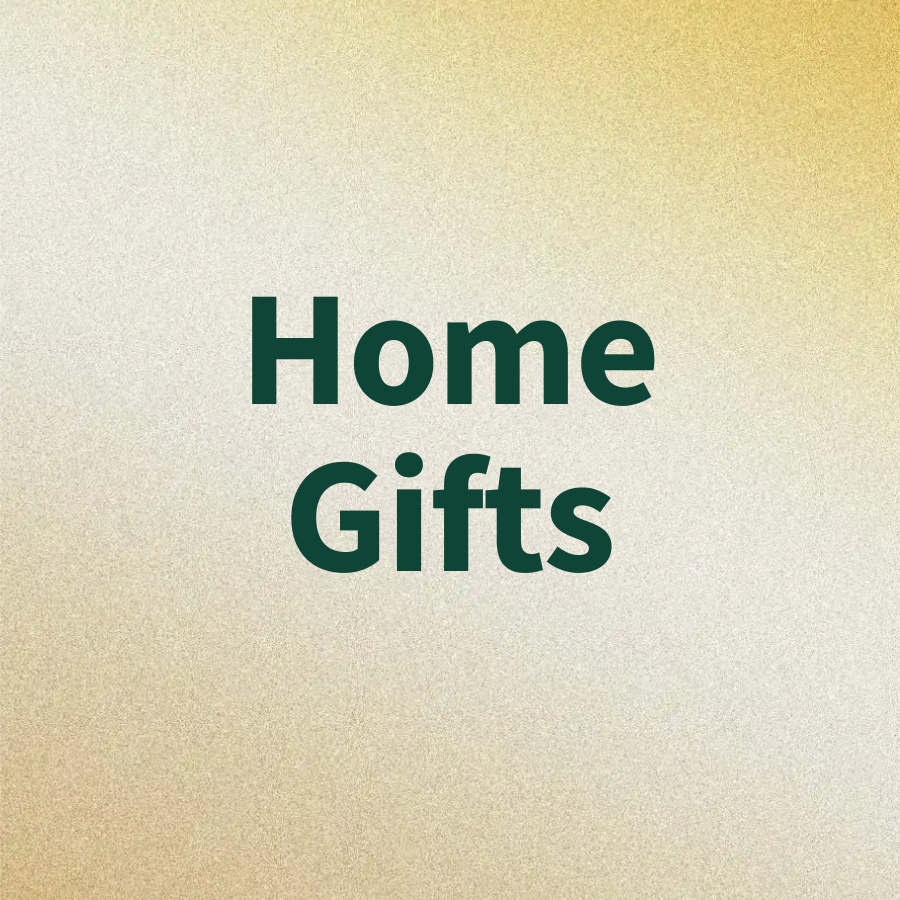 Home Gifts - a simple text on a gradient background, suggesting a theme or category related to gift items for the home.
