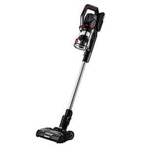 Eureka Cordless Vacuum with a sleek, lightweight design, featuring a detachable canister and long handle for easy maneuverability; ideal for quick clean-ups and versatile cleaning on multiple floor types.