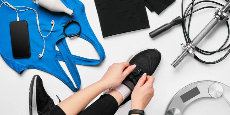 Fitness items and apparel