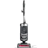 Shark Lift-Away upright vacuum with a gray design and a PowerFins brush roll.