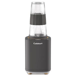 Cuisinart automatic cold brew coffee maker with a tall, transparent brewing chamber atop a dark base.