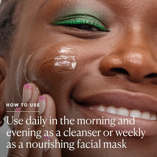Apply daily as a cleanser or use weekly as a nourishing facial mask.