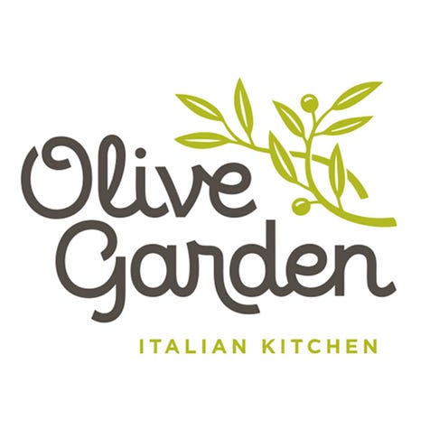 Logo of Olive Garden, a restaurant chain offering Italian cuisine.
