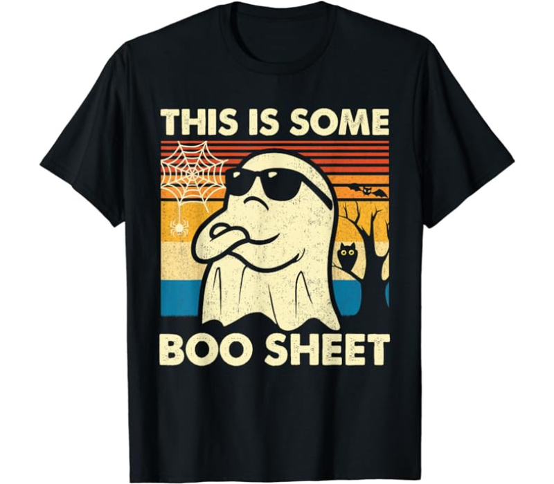 ghost halloween tshirt