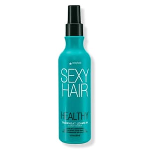 Sexy Hair Healthy Tri-Wheat Leave-In Conditioner, 8.5 fl oz (250 ml) bottle.