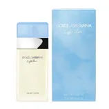 Dolce & Gabbana Light Blue Eau de Toilette, 50ml, with a light blue box and a matching capped bottle.