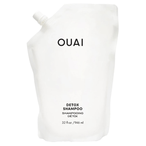 OUAI Detox Shampoo in a 32 fl oz (946 ml) pouch.