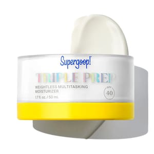 Supergoop! Triple Prep Weightless Multitasking Moisturizer with SPF 40, 1.7 fl. oz.