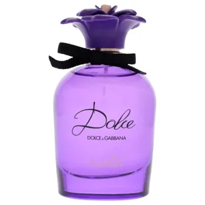 Dolce & Gabbana Violet fragrance in a purple bottle with a floral cap and black bow.