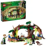 LEGO Wicked set for ages 7+; includes 228 pieces featuring a magical forest scene with mini-figures and accessories from the Wicked series.