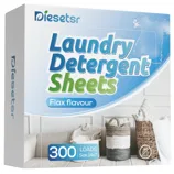 Diesetsr Laundry Detergent Sheets, flax flavor, 300 loads, size 14x7.