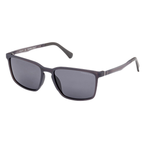 A pair of Kenneth Cole sunglasses with dark frames and lenses.