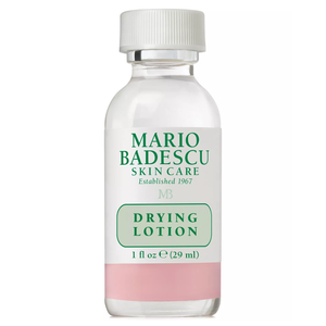 Mario Badescu Drying Lotion, 1 fl oz (29 ml), established 1967, designed for skincare treatment.