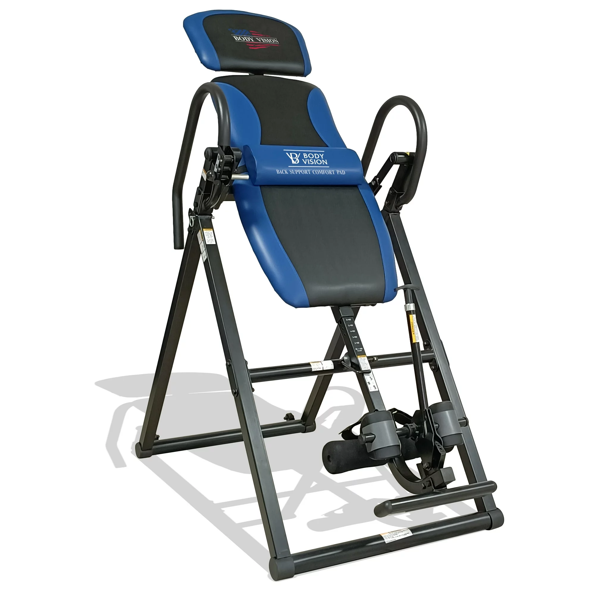 This is an inversion table, used for back therapy and exercise.