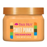 Tree Hut Sweet Punkin Shea Sugar Scrub, 18 oz (510 g) container.