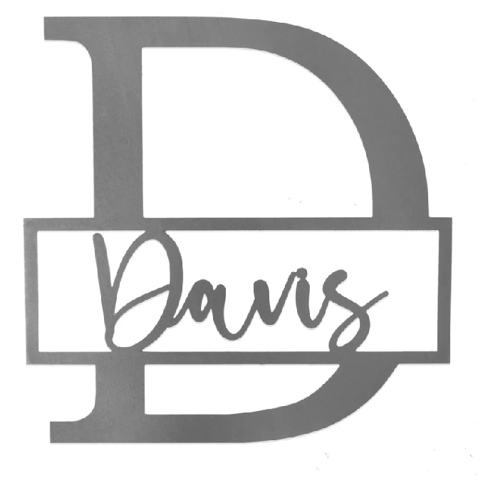 Logo featuring a large \“D\“ with the word \“Davis\“ inside a rectangular banner overlay.