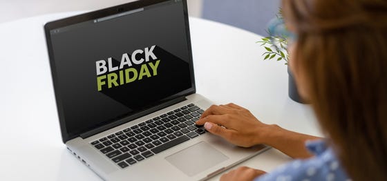 woman shopping online