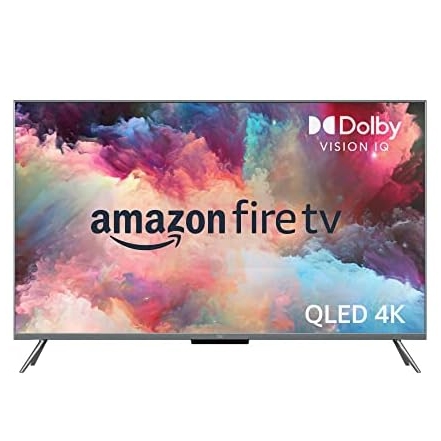 Amazon Fire TV with Dolby Vision IQ and QLED 4K technology.