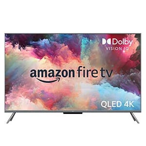 Amazon Fire TV with Dolby Vision IQ and QLED 4K technology.