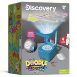 Discovery Doodle Projector Light Art Station for ages 4+, includes 6 color markers and allows projection of art on walls or ceilings.