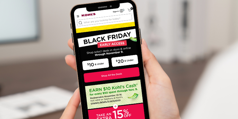 Kohl's Black Friday