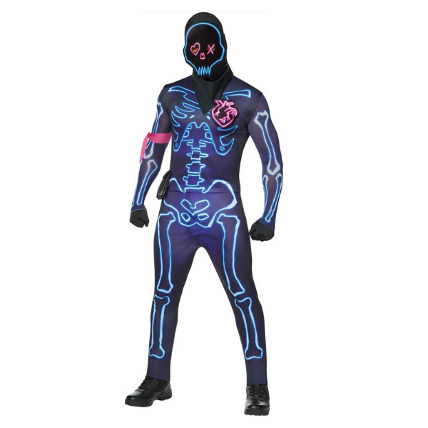 light up skeleton costume