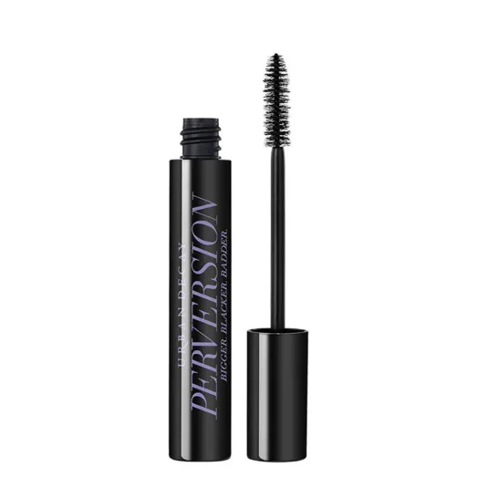 Urban Decay Perversion Mascara features a deep black formula for bold lashes, with a full-bodied brush designed for smooth, clump-free application.