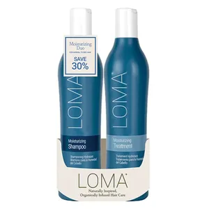 LOMA Moisturizing Duo for normal to dry hair includes a shampoo and treatment, offering a 30% savings.