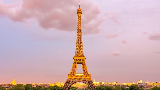 eiffel tower in paris france