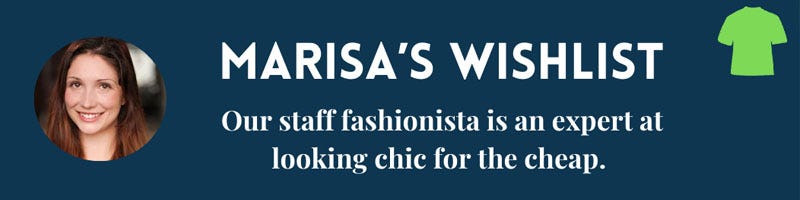 Banner promoting a wishlist on Amazon focusing on fashion items.