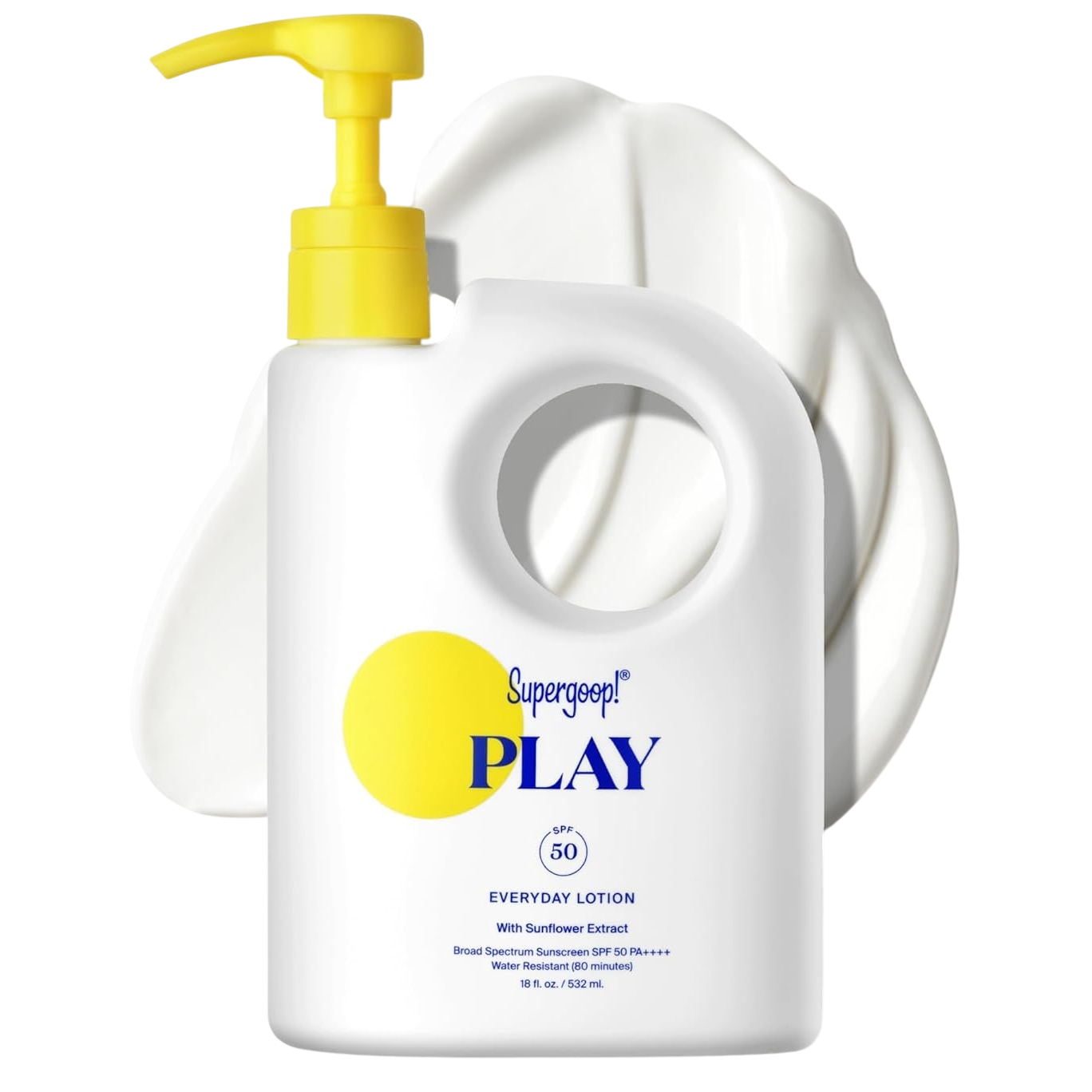 Supergoop! Play Everyday Lotion, SPF 50, with sunflower extract, broad-spectrum sunscreen, water-resistant for 80 minutes, 18 fl. oz.