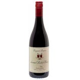 Bottle of Samuel Robert Winery Pinot Noir, Vineyard Reserve, from Willamette Valley, Oregon, with a red screw cap.