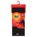Heat Holders footless thermal tights, extra small size, 160 denier, featuring a soft brushed inner, perfect stretch, and comfort gusset, with a TOG rating of 0.52 for maximum warmth.