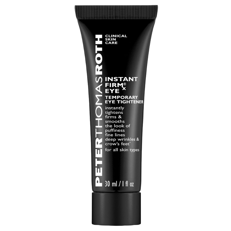Peter Thomas Roth Instant FIRMx Temporary Eye Tightener, 30 ml. Instantly tightens, firms, and smooths the look of puffiness, fine lines, deep wrinkles, and crow's feet for all skin types.