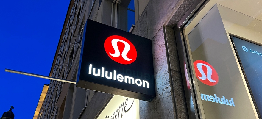 lululemon store sign