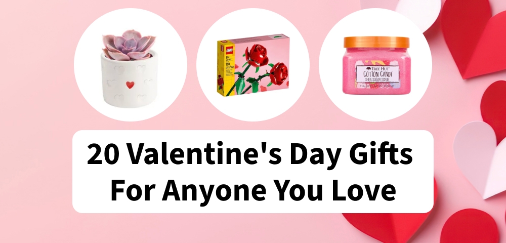 A collection of white, red, and pink hearts on a pink background.