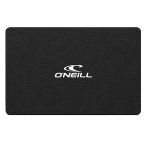 A black card featuring the O'Neill logo in white, set against a neutral background.