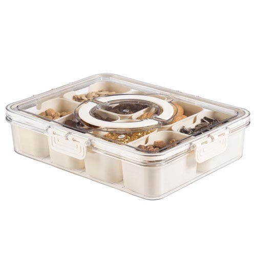 A portable box designed for snacking.
