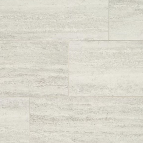 Light gray rectangular tiles with a subtle textured stone pattern.