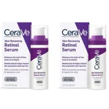 CeraVe Skin Renewing Retinol Serum, 1 fl oz (30 ml), reduces fine lines and wrinkles, moisturizes, and restores the skin barrier with 3 essential ceramides and hyaluronic acid.
