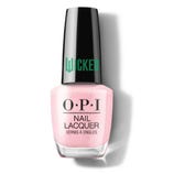 OPI Nail Lacquer in a pink shade with \“Wicked\“ branding on the cap.