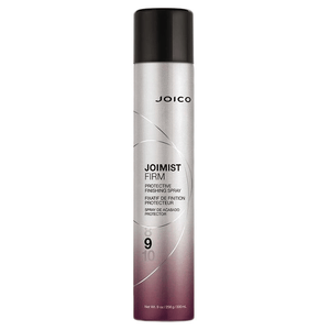 Joico JoiMist Firm Protective Finishing Spray, 9 oz (256g/300mL), provides firm hold and protection for styled hair.