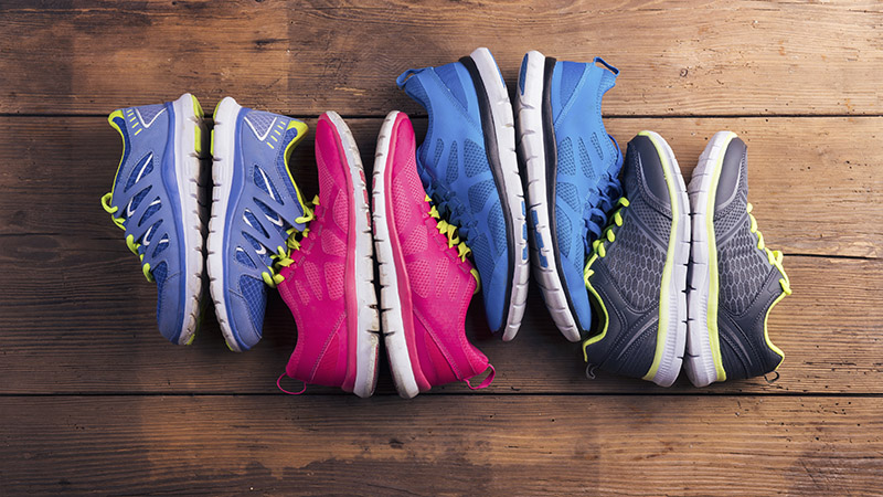 pairs of kids sneakers